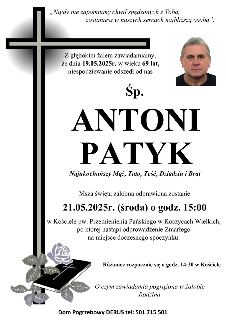 Śp. Antoni Patyk