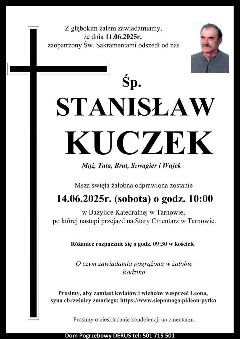 Śp. Stanisław Kuczek