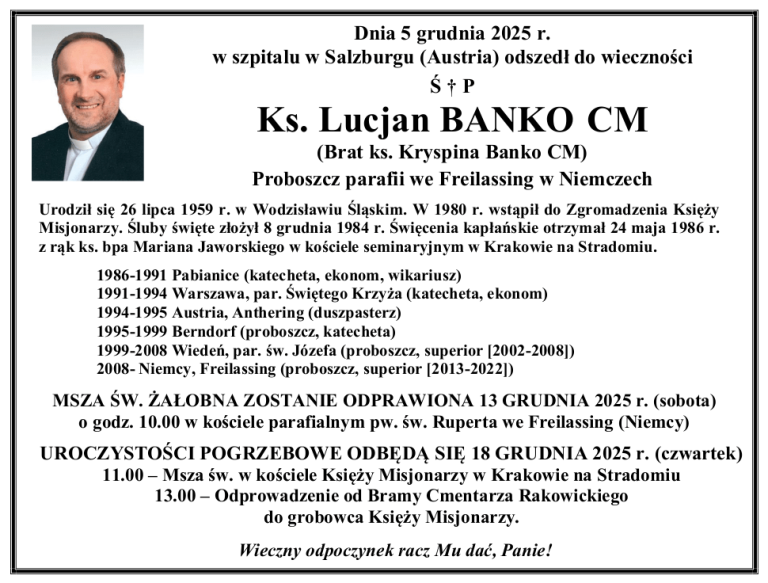 Śp. Lucjan Banko